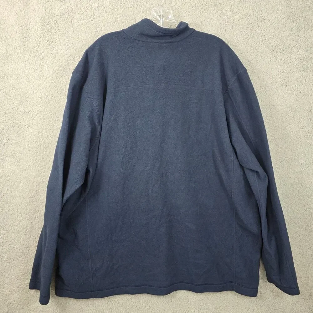 Patagonia Men's Blue Fleece Quarter Zip Billions Season 3 Size 3XL
